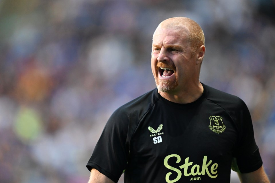 Sean Dyche has revealed Everton could be without eight first team stars against Leicester City