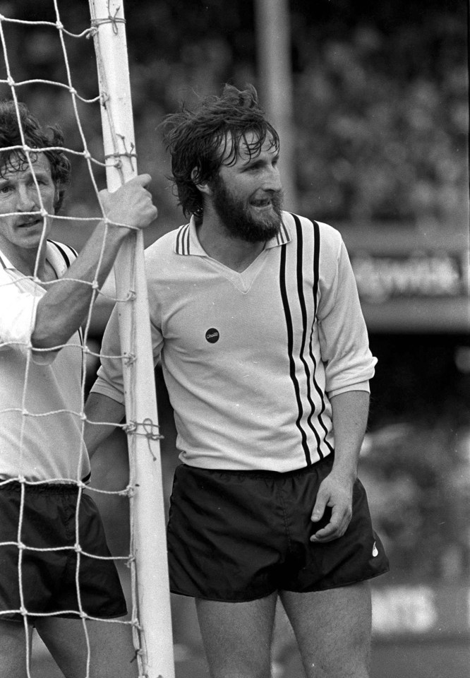 Dermot Keely in action for Dundalk back in 1980