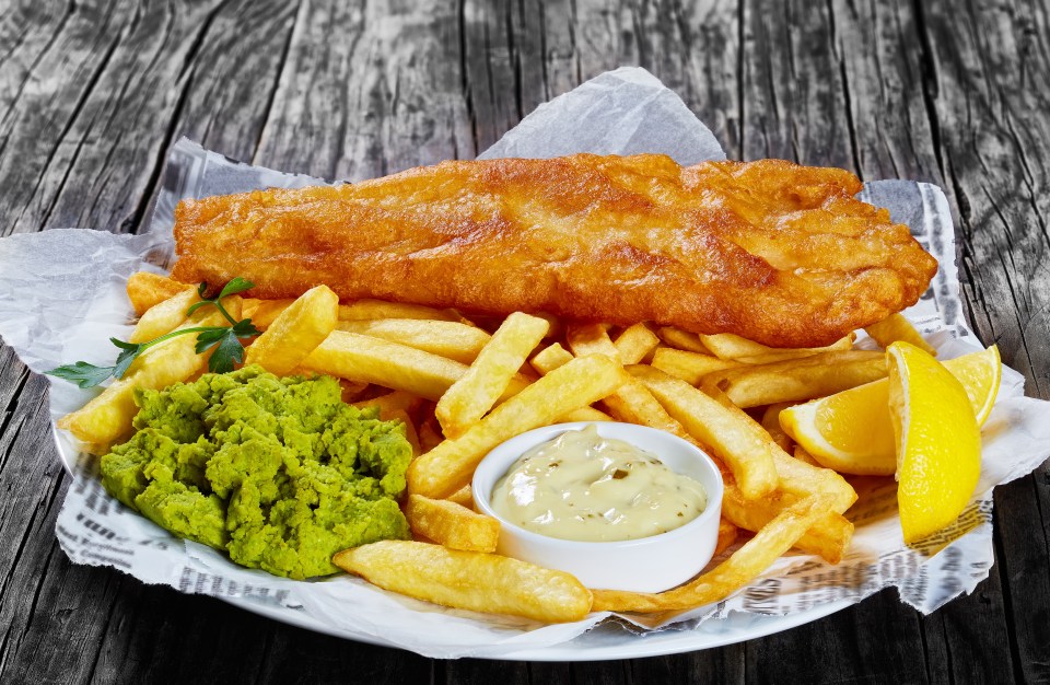 The price of a portion of fish and chips increased by over 50% in five years, rising from an average of £6.48 to £9.88