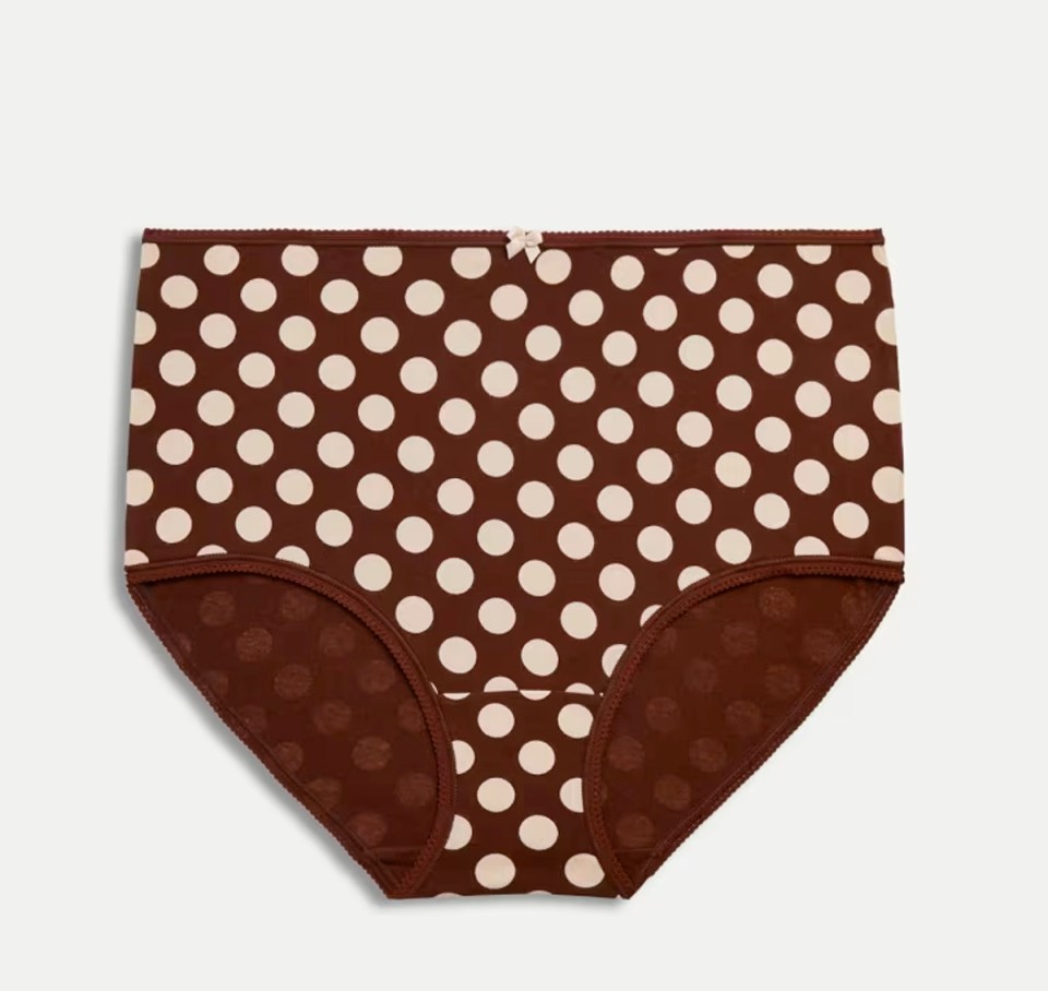 Five pairs of these spotty pants are just £7 at M&S