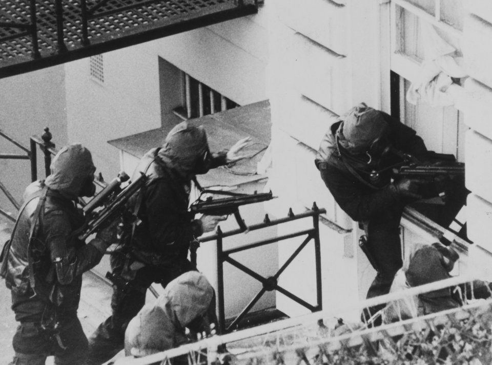 Mr Thompson was part of an SAS team who dramatically launched a daring raid on the Iranian Embassy in London in 1980