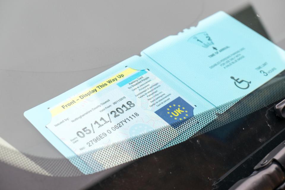 If you're a blue badge holder you can apply for your own parking space to be marked out