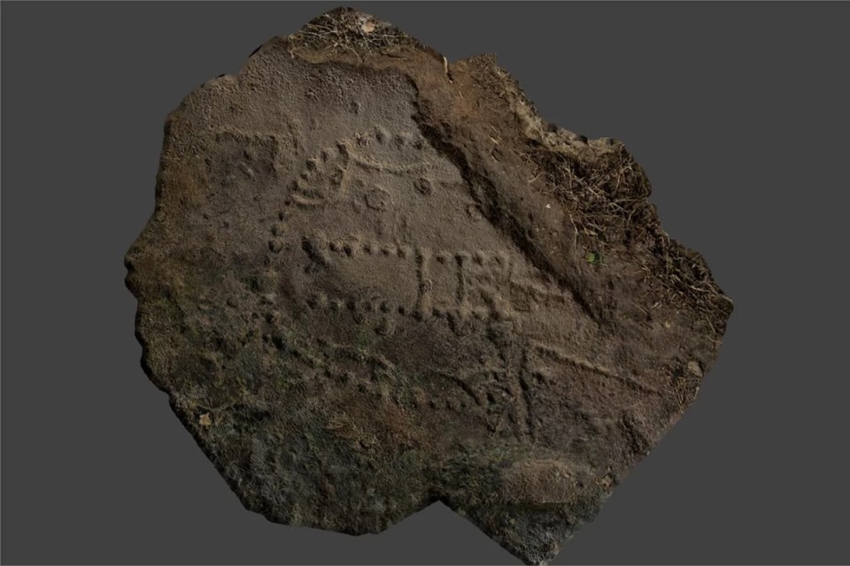 A 58 holes board found by archaeologists in Azerbaijan