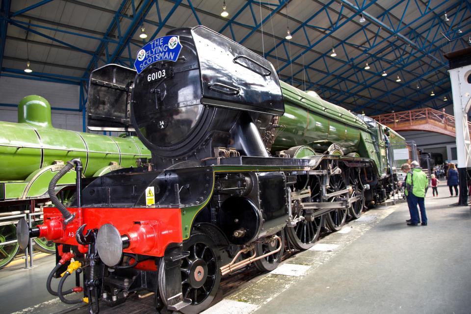 The National Railway Museum is said to be the biggest railway museum of its kind