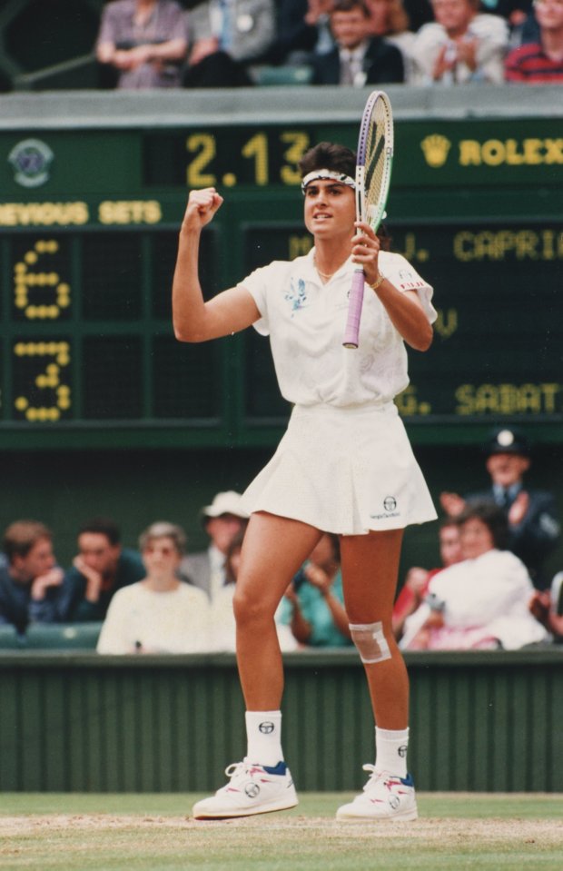 She also reached the Wimbledon final in 1991