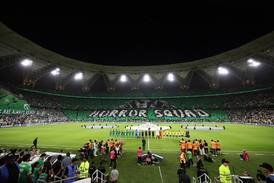 The Hamad bin Khalifa Stadium in Jeddah seats 12,000 people