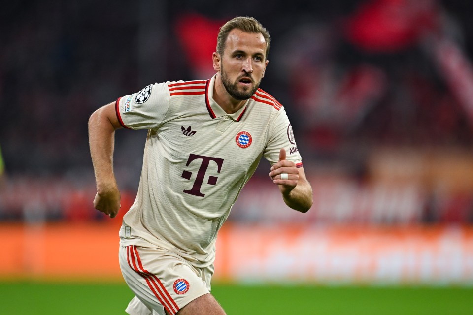 Harry Kane scored four goals for Bayern Munich against Dinamo Zagreb