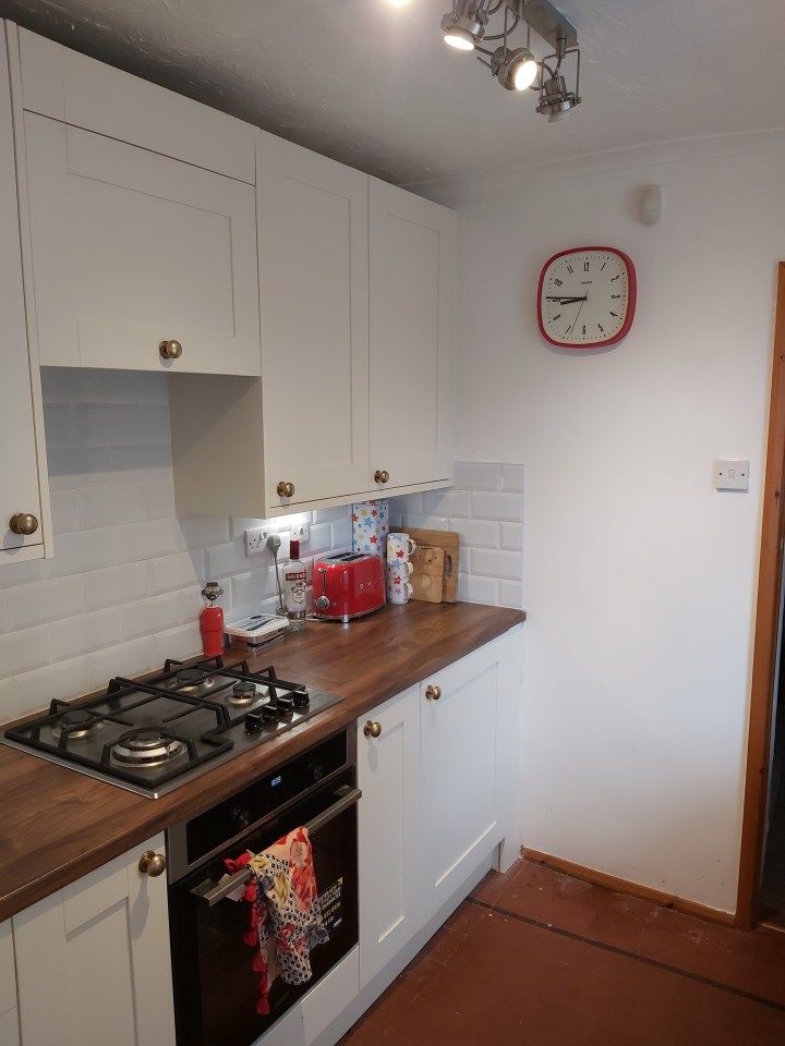 Erica's kitchen kitchen cost £7,750 from Wickes