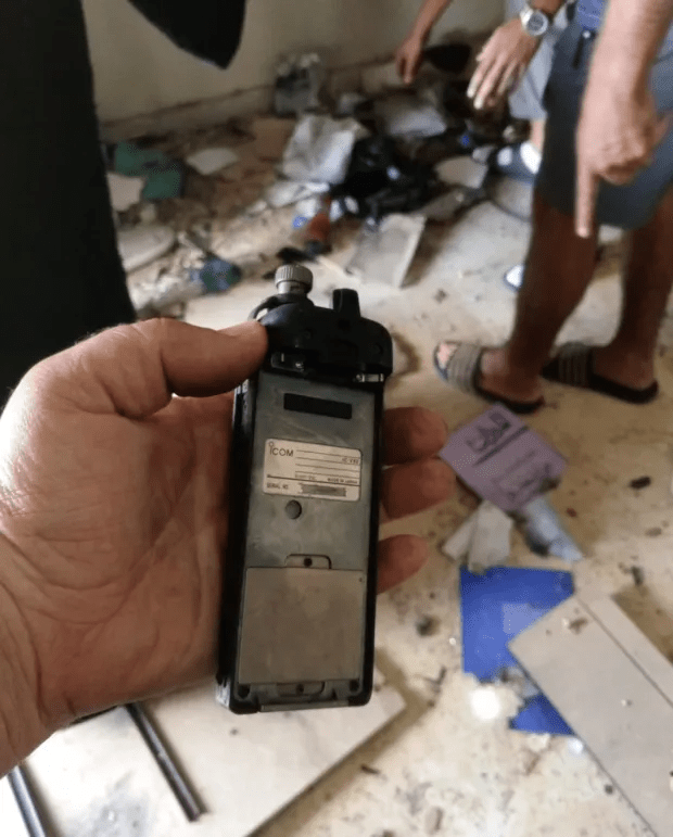 Walkie-talkies were used as explosives on Wednesday