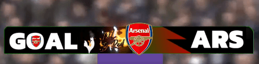 a scoreboard for a soccer game between arsenal and ars