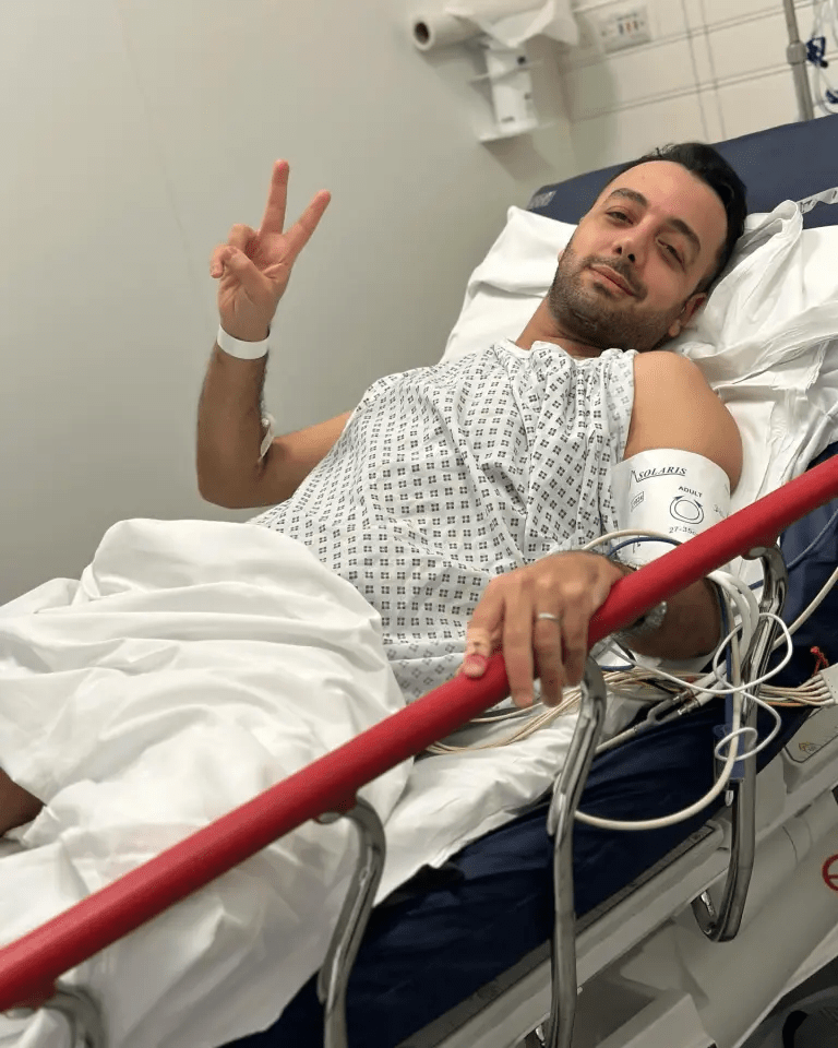 Zeraati was rushed to the hospital after the attack