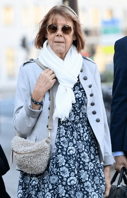 Gisele Pelicot arrives at the Avignon courthouse during the trial of her former partner Dominique Pelicot