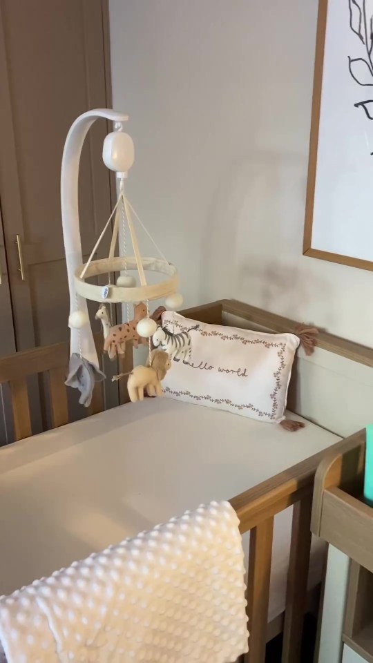 Lorraine has sorted a nursery for her granddaughter