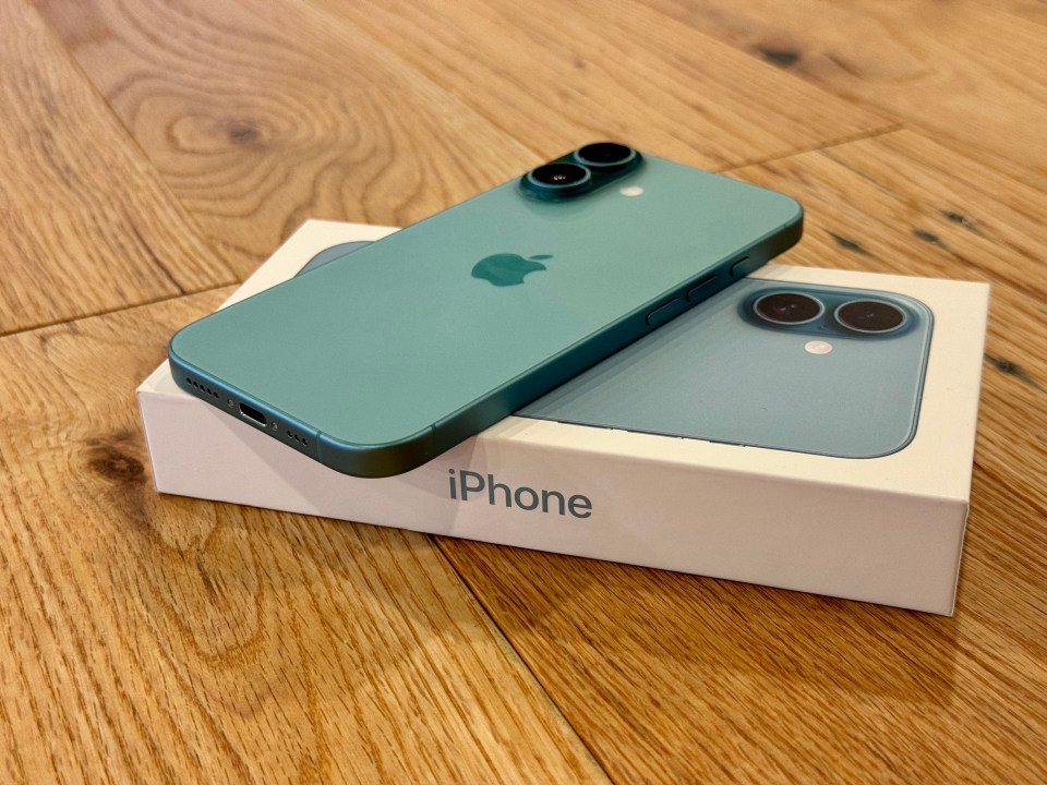 The teal colour option for the iPhone 16 is really beautiful – if you're brave enough to leave it un-cased