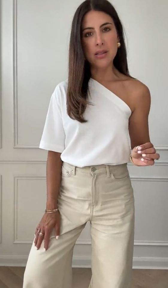 M&S website is currently selling a one shoulder top for £19.99