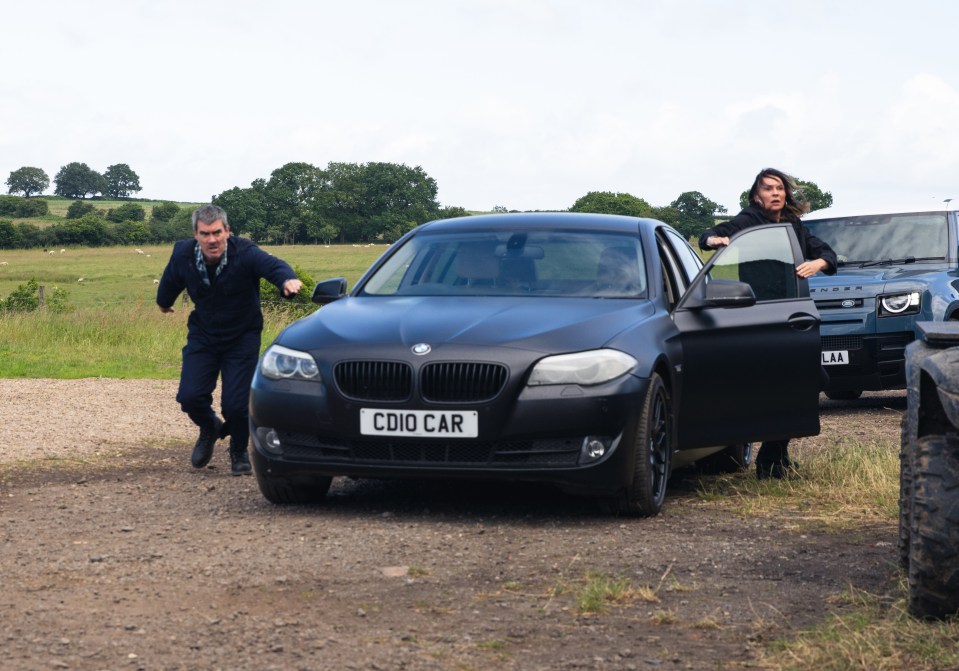 a bmw with a license plate that says cdio car