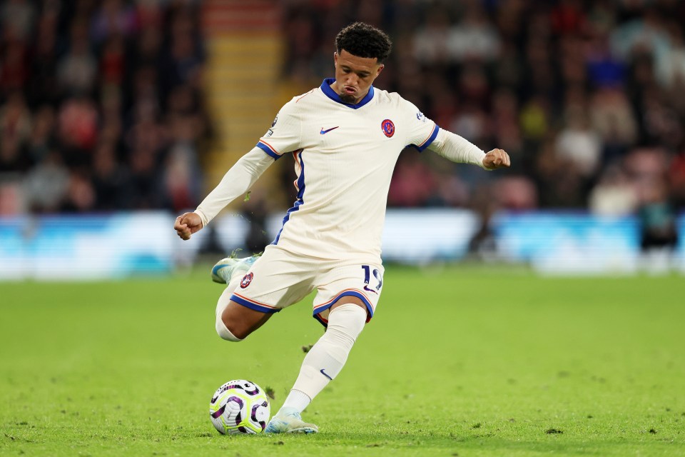 Jadon Sancho put in an impressive Chelsea debut