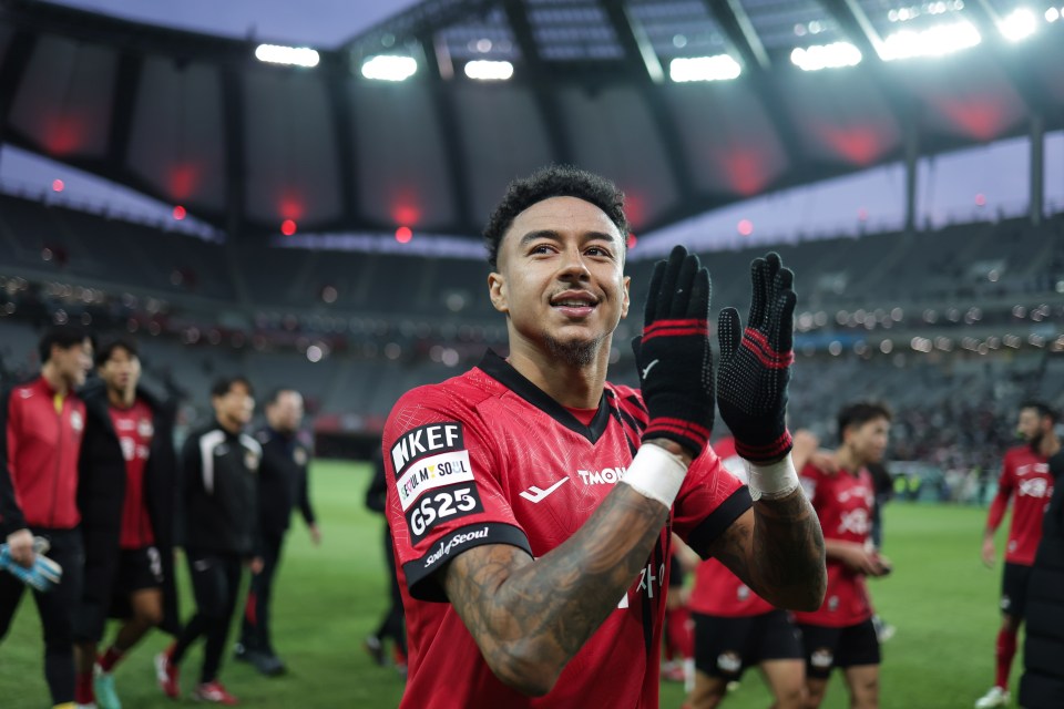 Jesse Lingard now plays for FC Seoul in Korea