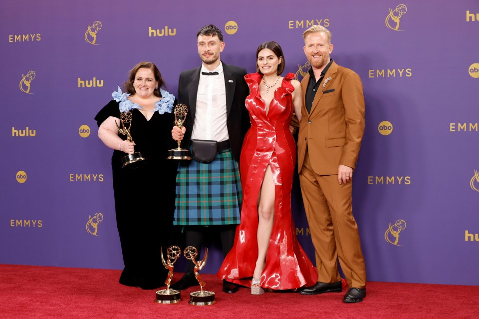 Baby Reindeer scooped four Emmys, with Richard alone winning three