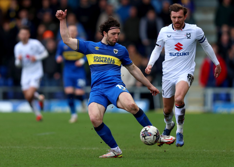 John-Joe O’Toole has to make a six-hour round trip to go to training for AFC Wimbledon