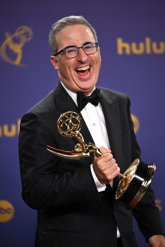 John Oliver won Best Scripted Variety Series