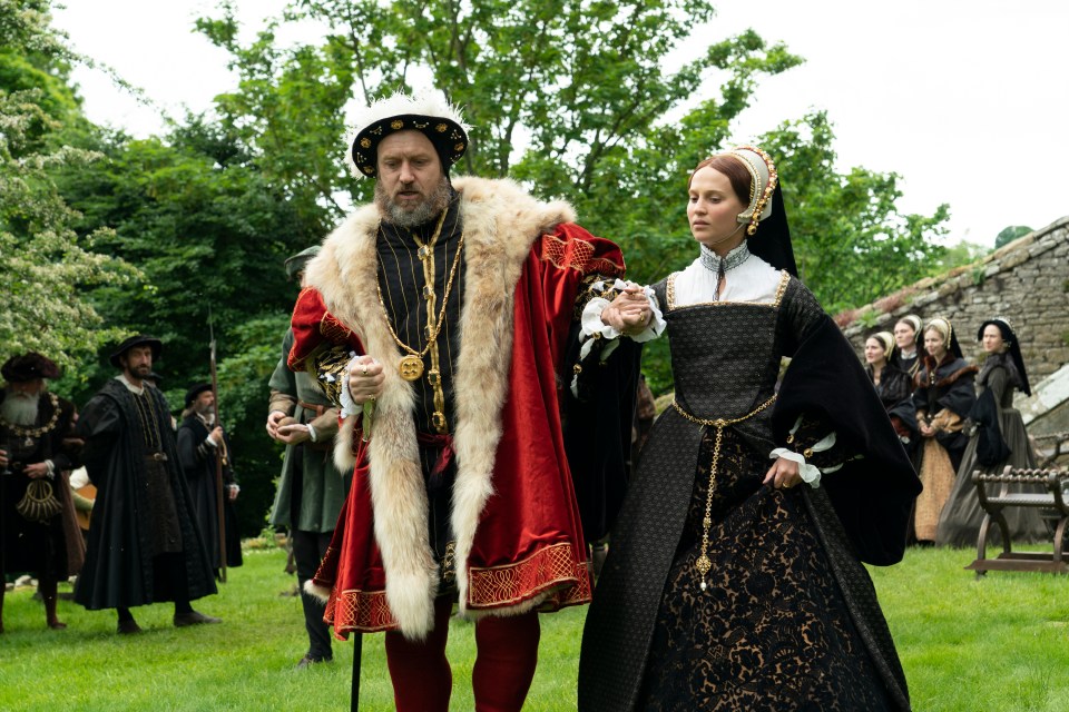 Jude Law stars as King Henry VIII, while Alicia Vikander portrays Katherine Parr in a new film