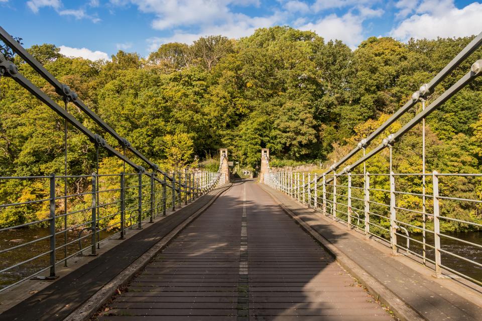 The bridge previously carried road traffic until 2019 (pictured here in 2017)