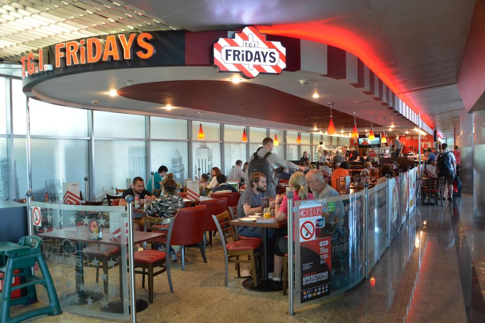 TGI Fridays may be closing down with sites up for sale