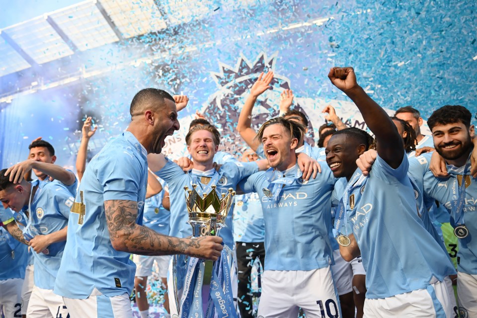 a man holding a trophy with the word airways on it