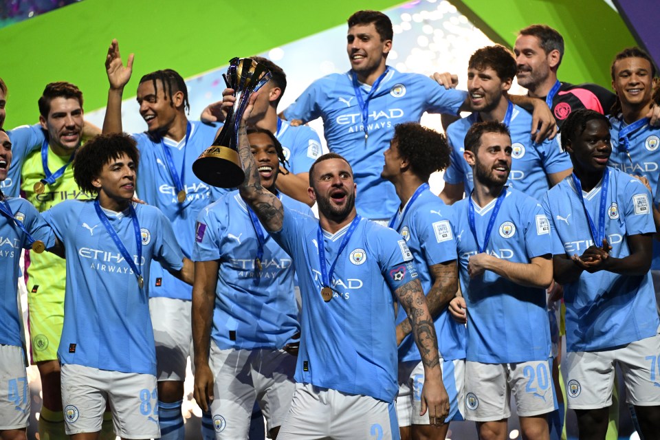 Man City are the reigning Club World Cup champions