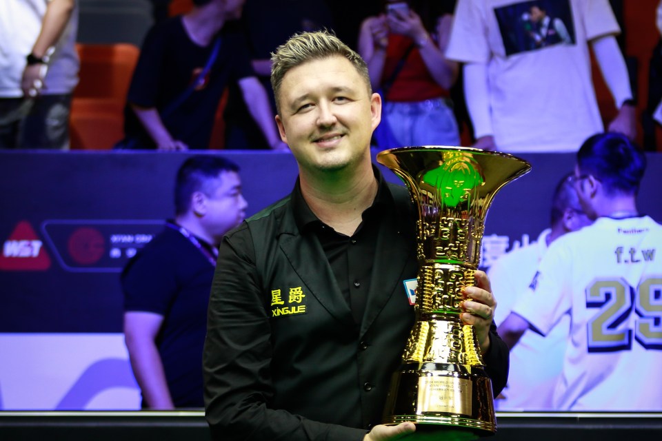 Kyren Wilson described his world title triumph as a 'pinch me feeling'