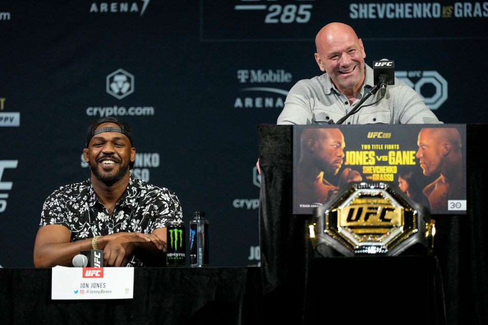 Dana White has yet to speak to Jon Jones about shelving his retirement plans