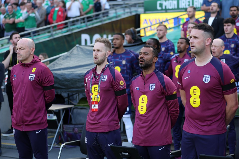 England caretaker manager Lee Carsley sparked a fresh row with his refusal to sing the national anthem