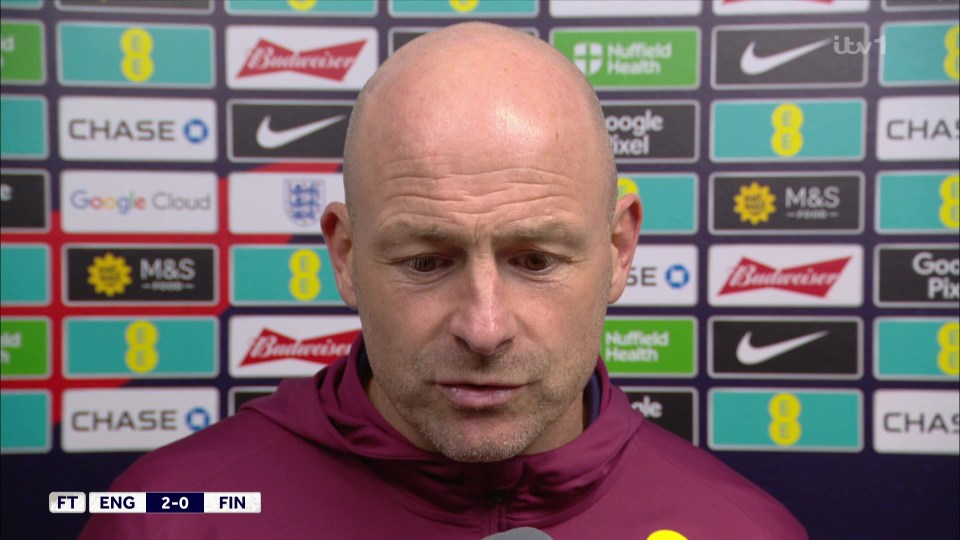 Lee Carsley made a frank admission after England's win over Finland