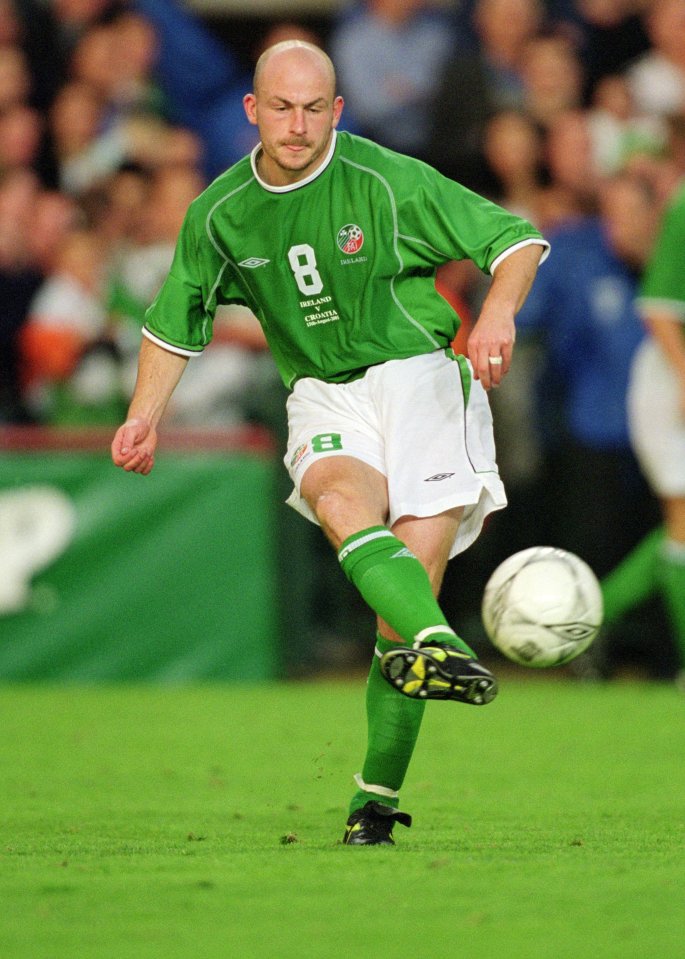 Birmingham-born Lee Carsley won 40 Ireland caps from 1997-2008