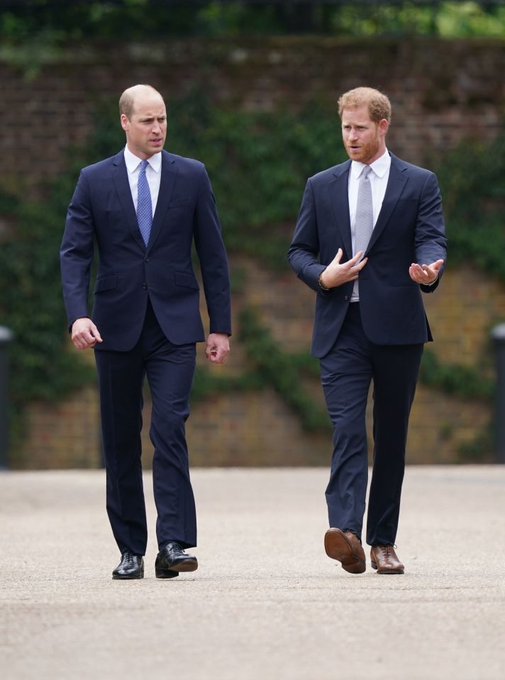 William and Harry are currently said to have a tense relationship