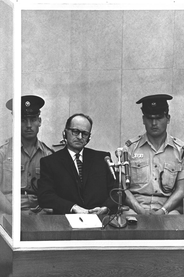 Mossad agent captured Nazi Adolf Eichmann in 1960