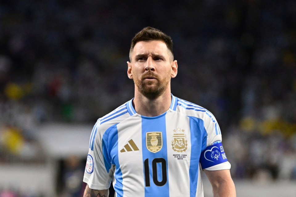 Lionel Messi has been given his lowest rating for 16 years on EA FC 25