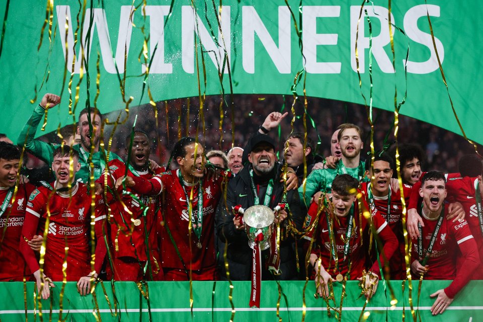 Liverpool are the reigning Carabao Cup champions