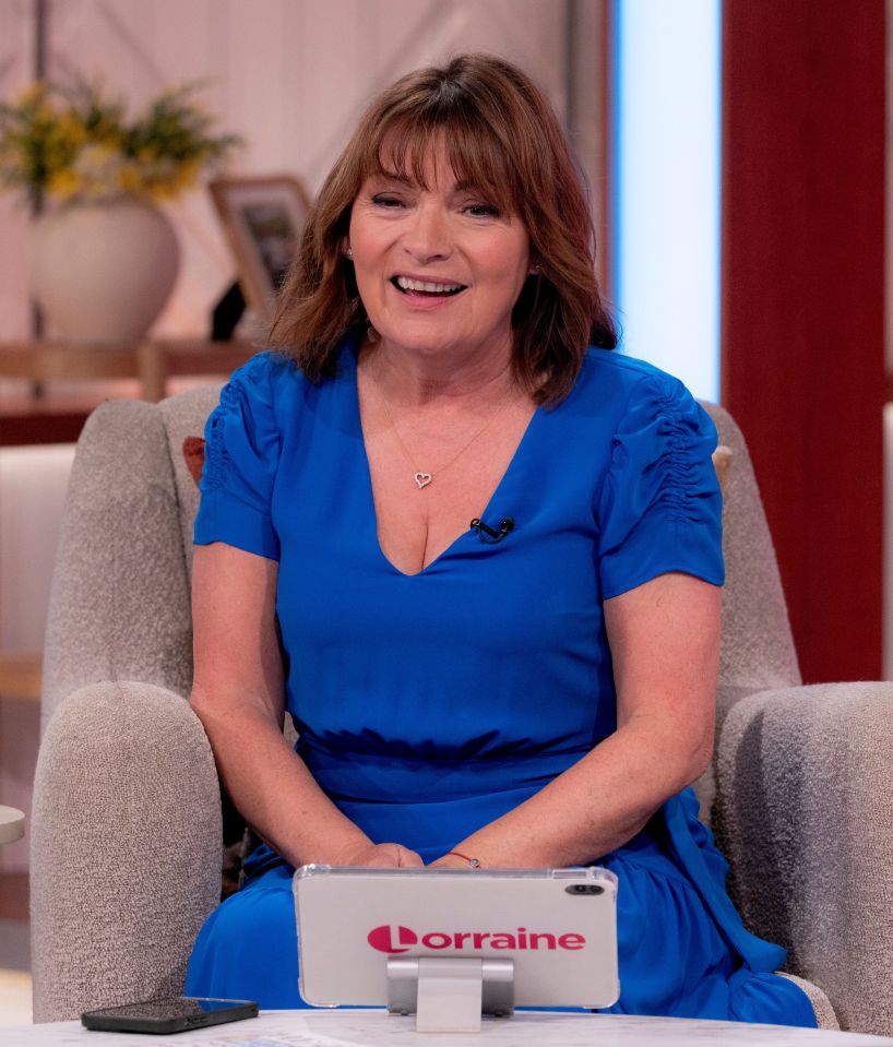 Host Lorraine Kelly said they 'never looked lovelier'