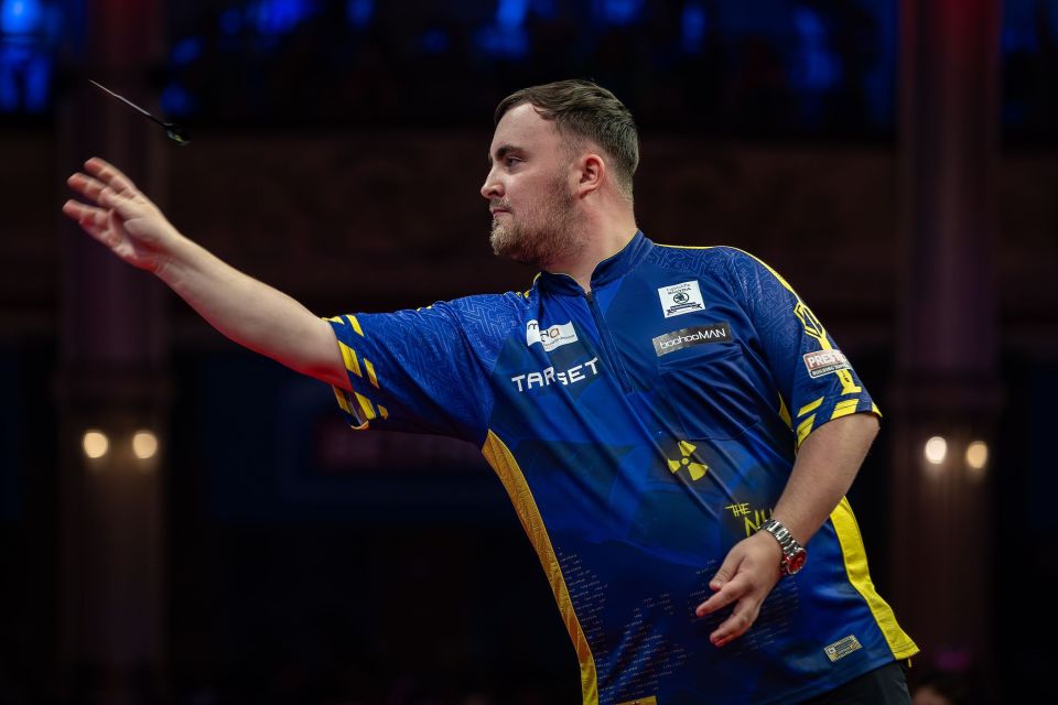 Luke Littler blitzed the World Series of Darts finals