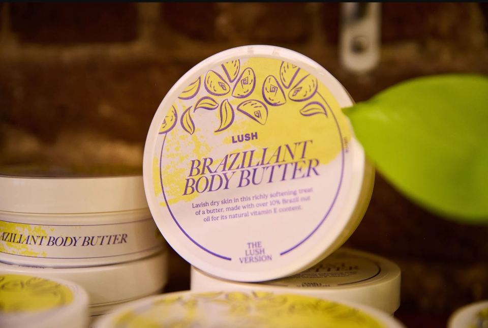 Another favourite is the Braziliant body butter