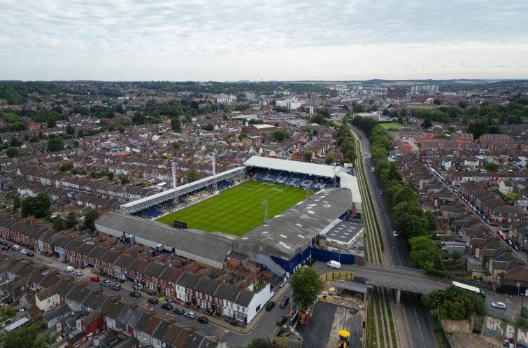 The Hatters have been at the all-seater Kenilworth Road venue since 1905