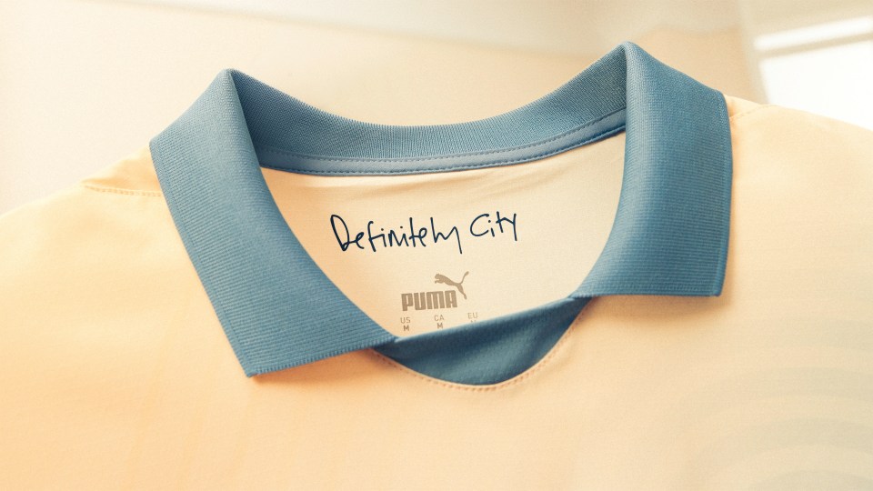 The kit launch and apparel have been dubbed 'Definitely City'