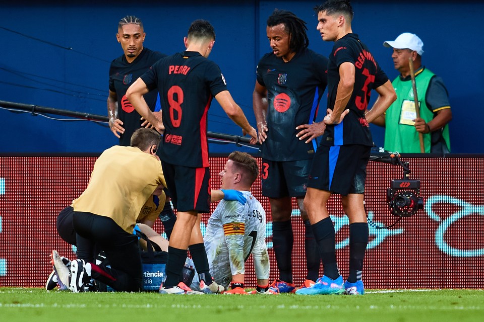 Marc-Andre ter Stegen has been ruled out for the season at Barcelona