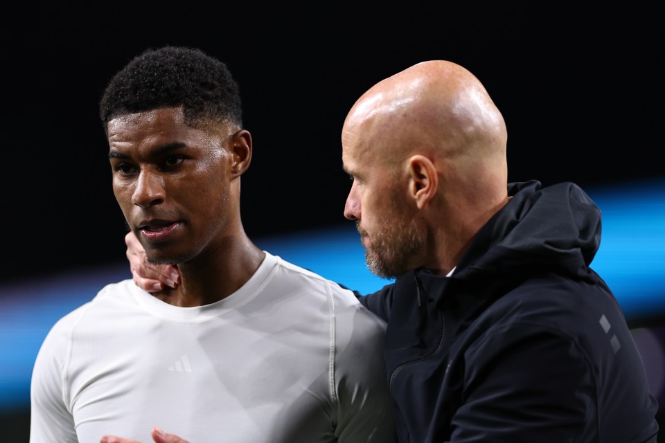 Rashford struggled last season under Ten Hag following a glittering campaign