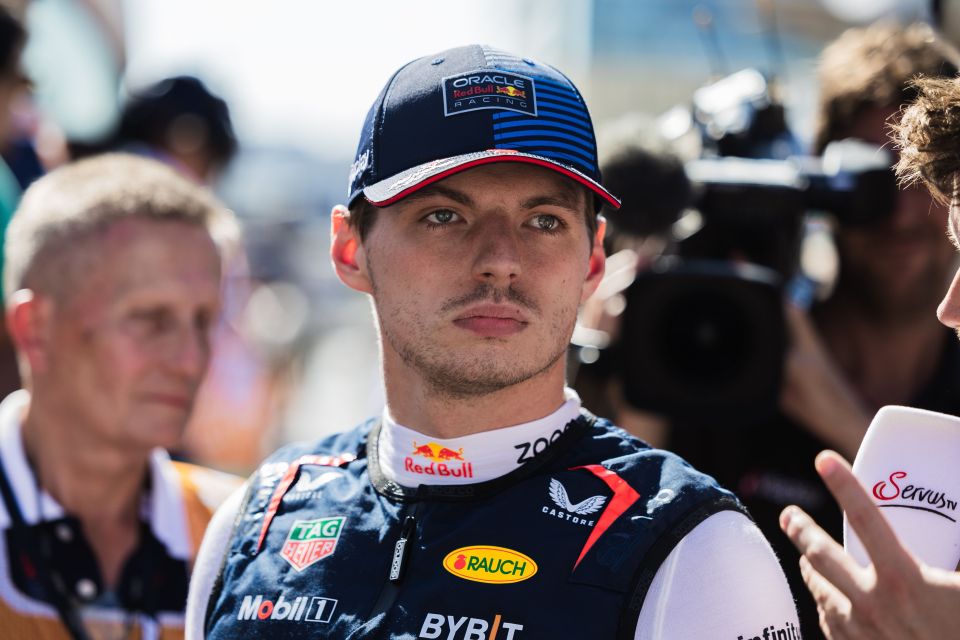 Max Verstappen was issued a warning for overtaking after the Azerbaijan GP was over