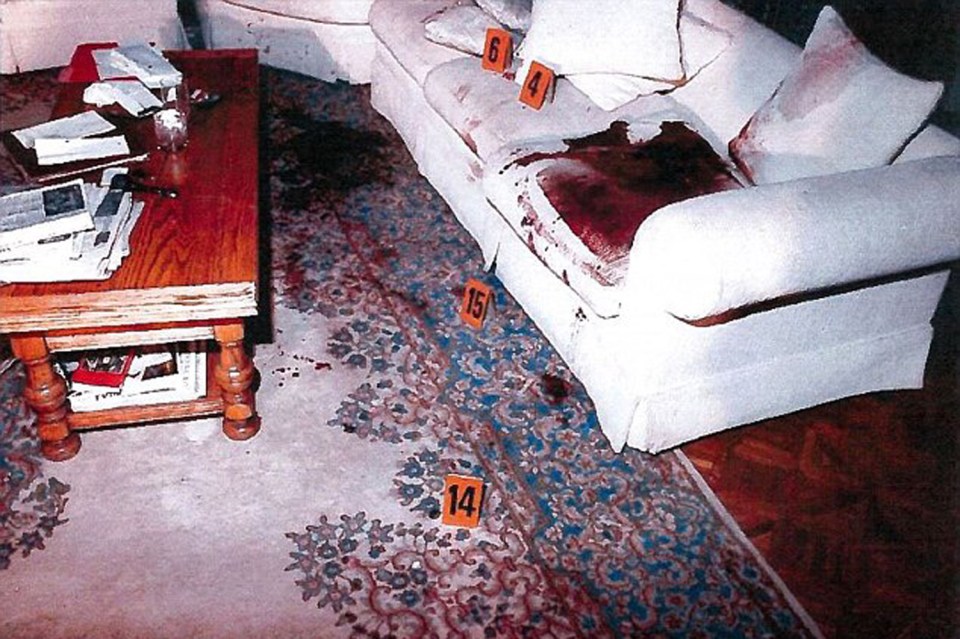 The chilling murder scene where the Menendez parents were discovered