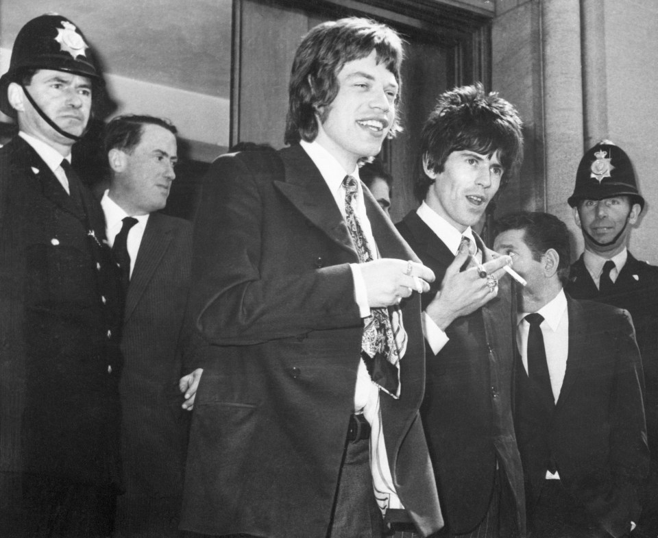 A controversial play about famous Rolling Stones drugs bust secretly backed by Mick Jagger and Keith Richards