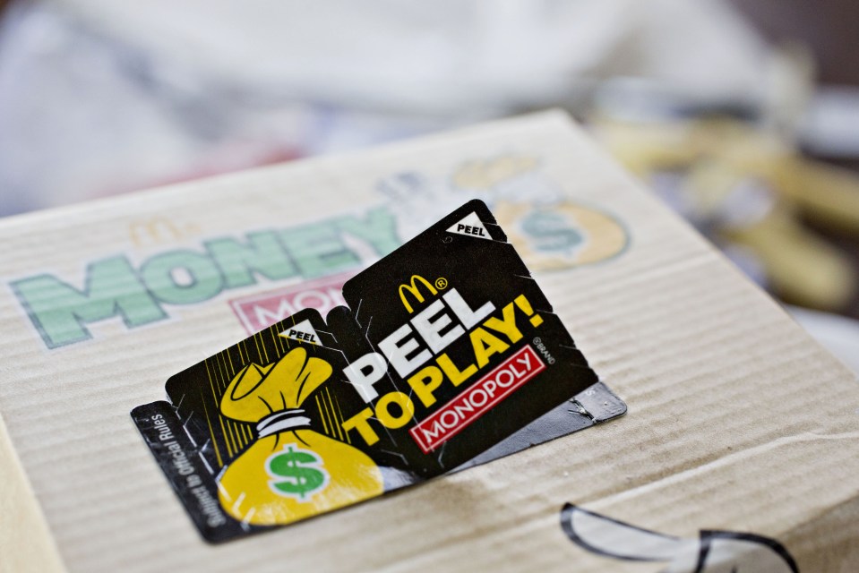 McDonald's Monopoly is back for six weeks